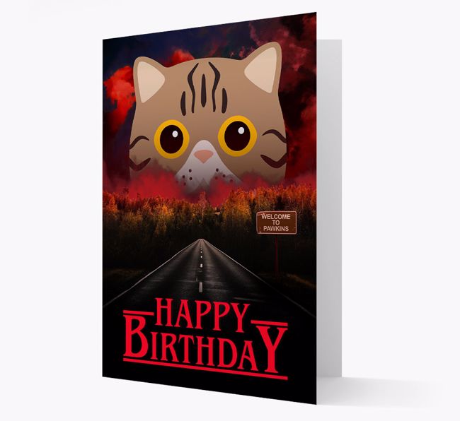 Happy Birthday From Pawkins: Personalised {breedCommonName} Card