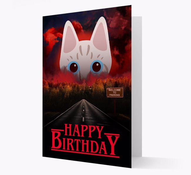 Happy Birthday From Pawkins: Personalised {breedCommonName} Card