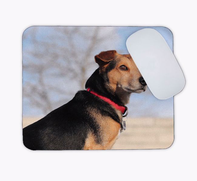 Photo Upload Mouse Mat: Personalised for your {breedFullName} 