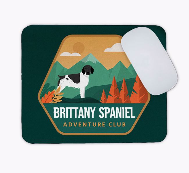 Adventure Club: Personalised {breedFullName} Mouse Mat