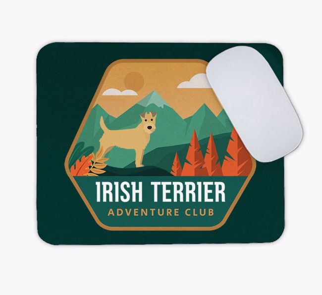 Adventure Club: Personalised {breedFullName} Mouse Mat