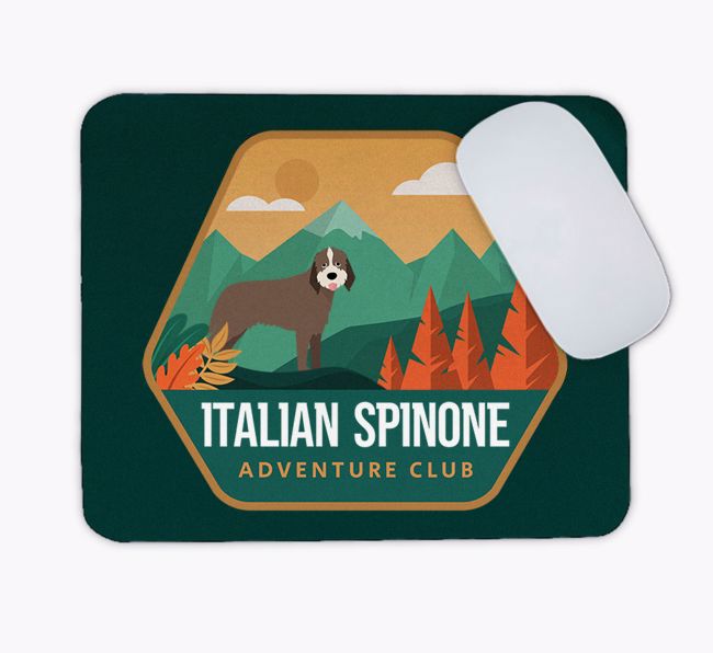 Adventure Club: Personalised {breedFullName} Mouse Mat