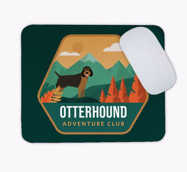Adventure Club: Personalised {breedFullName} Mouse Mat