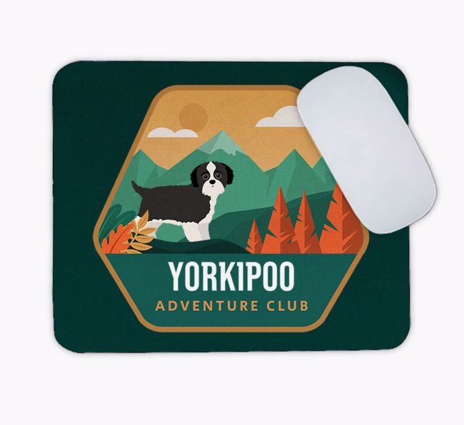 Adventure Club: Personalised {breedFullName} Mouse Mat