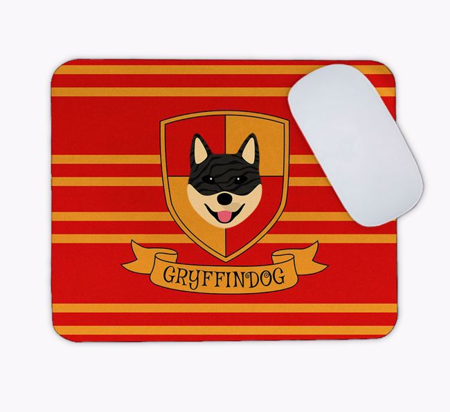 Dogwarts: Personalised {breedFullName} Mouse Mat