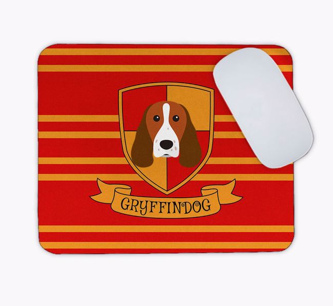 Dogwarts: Personalised {breedFullName} Mouse Mat