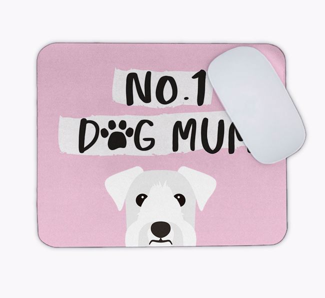 No.1 Dog Mum: Personalised {breedFullName} Mouse Mat