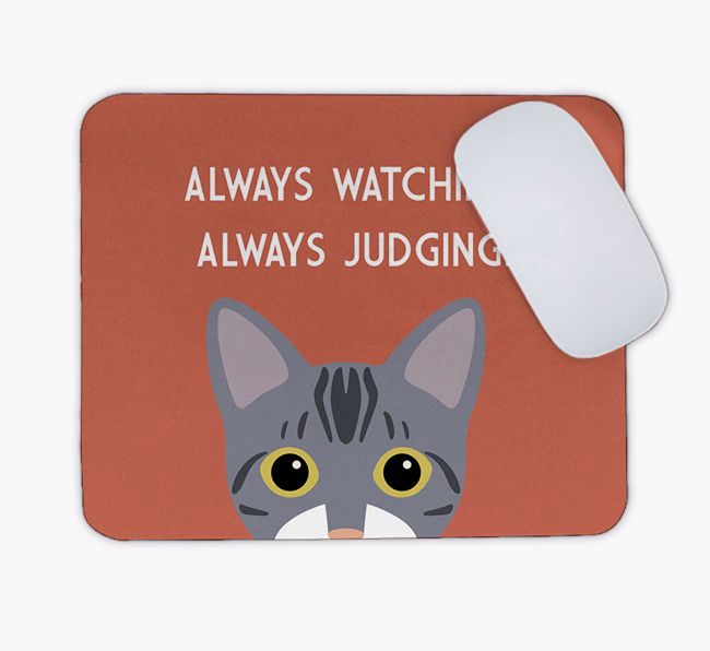 Always Judging: Personalised {breedCommonName} Mouse Mat