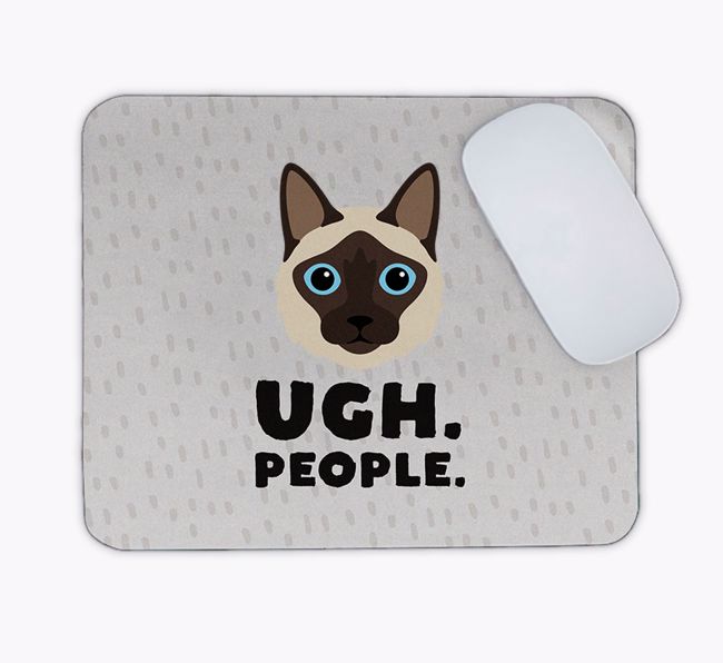 Ugh People: Personalised {breedCommonName} Mouse Mat