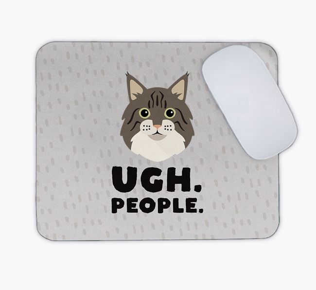 Ugh People: Personalised {breedCommonName} Mouse Mat