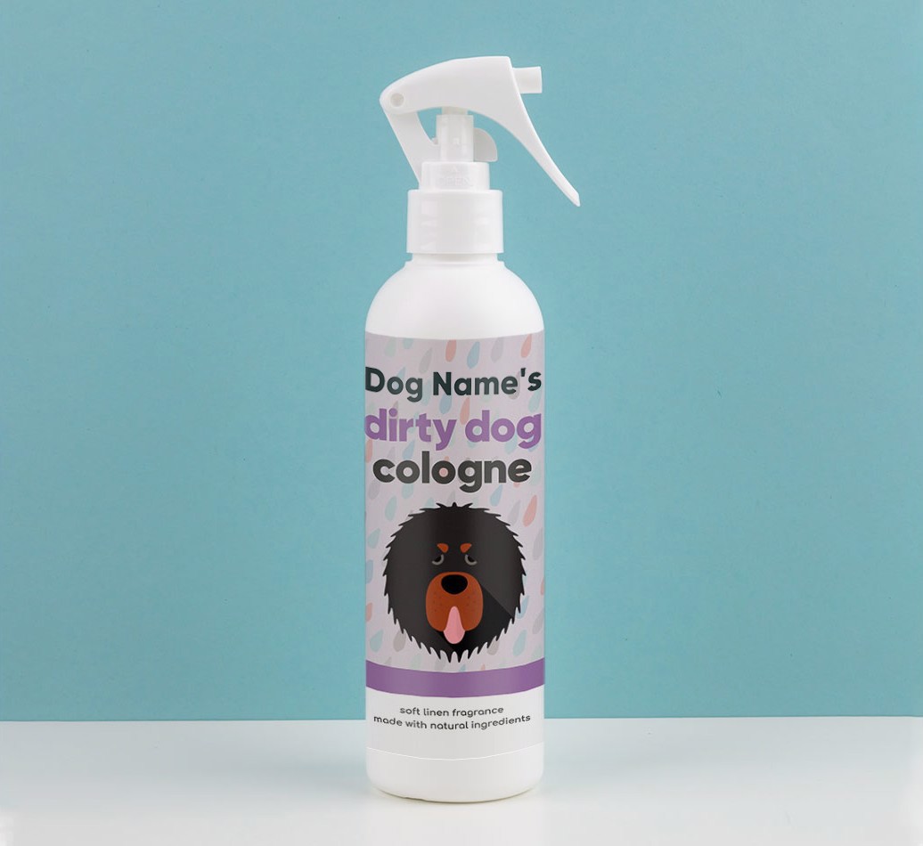 'Dirty Dog' - Personalised {breedFullName} Dog Cologne Spray