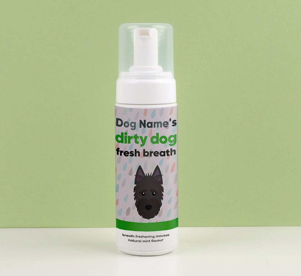 'Dirty Dog' - Personalised {breedFullName} Dog Breath Freshener