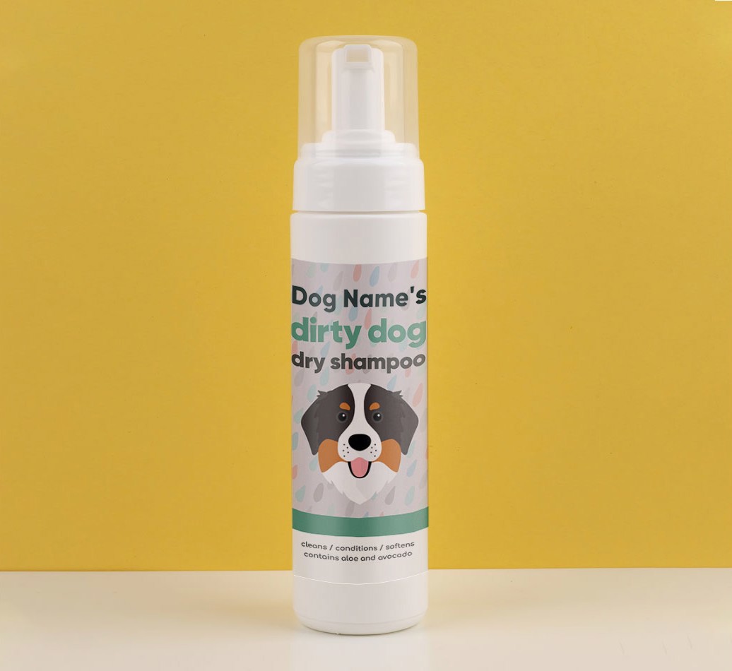 'Dirty Dog' - Personalised {breedFullName} Dry Wash Shampoo
