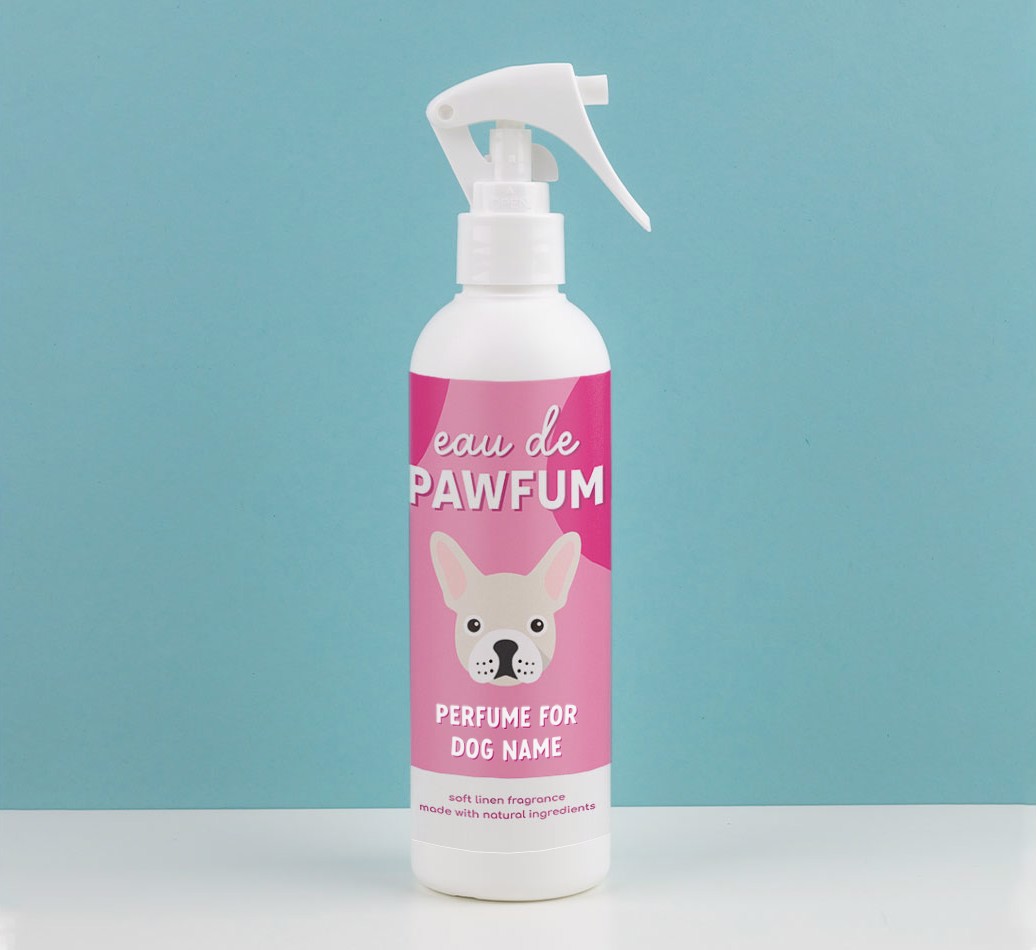 'Eau De Pawfum' - Personalised {breedFullName} Dog Cologne Spray