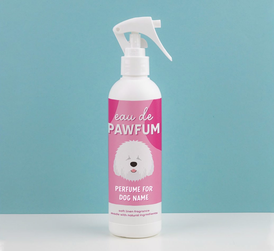 'Eau De Pawfum' - Personalised {breedFullName} Dog Cologne Spray