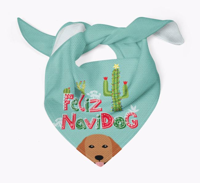 Feliz Navidog: Personalized {breedFullName} Bandana