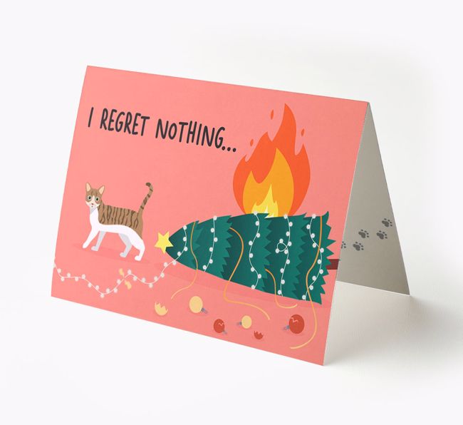 I Regret Nothing : Personalized {breedCommonName} Card