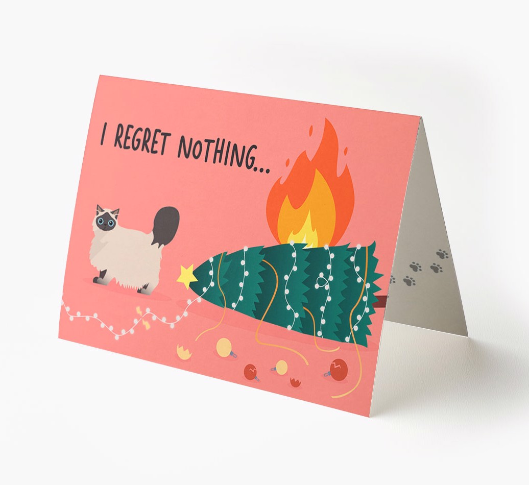I Regret Nothing : Personalized {breedFullName} Card