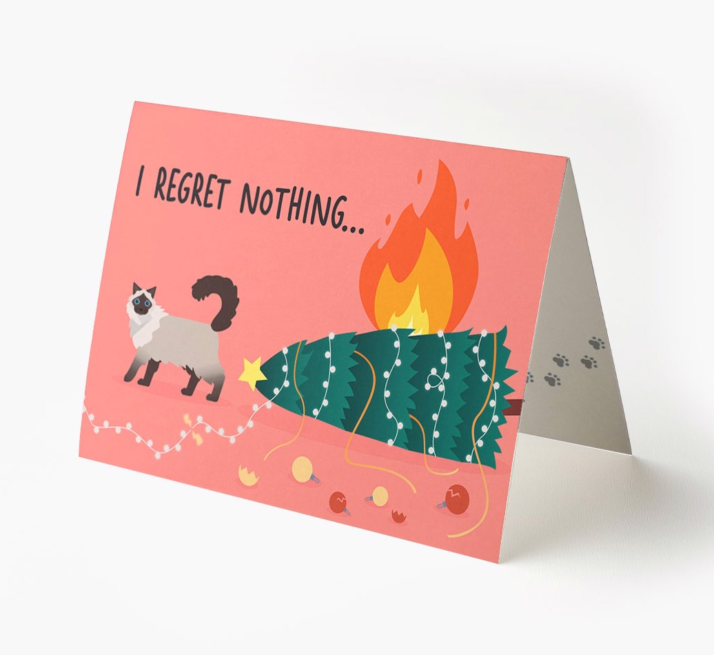 I Regret Nothing : Personalised {breedFullName} Card