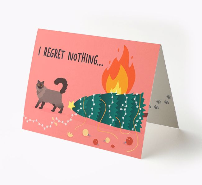 I Regret Nothing : Personalized {breedCommonName} Card