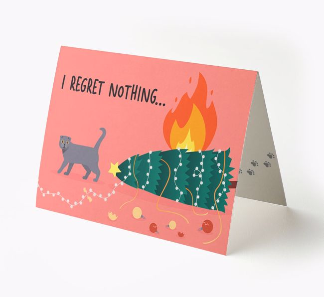 I Regret Nothing : Personalized {breedCommonName} Card