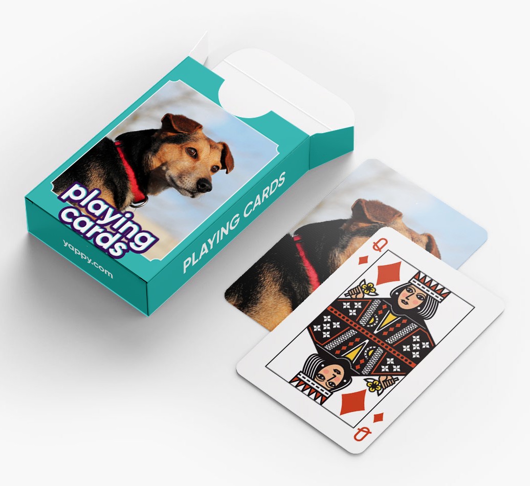 Personalised Photo Upload Playing Cards