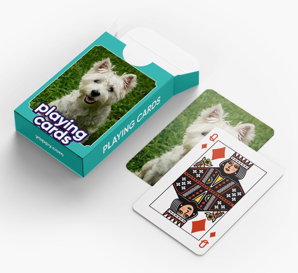 Personalised Photo Upload Playing Cards