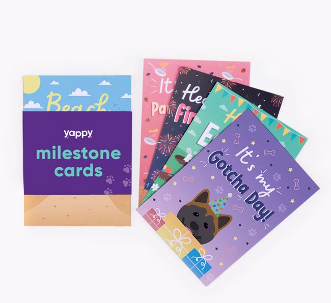 Celebration Milestone Cards: Personalised with your {breedFullName}