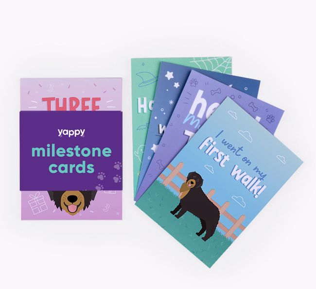 Puppy Milestone Cards: Personalised with your {breedFullName}