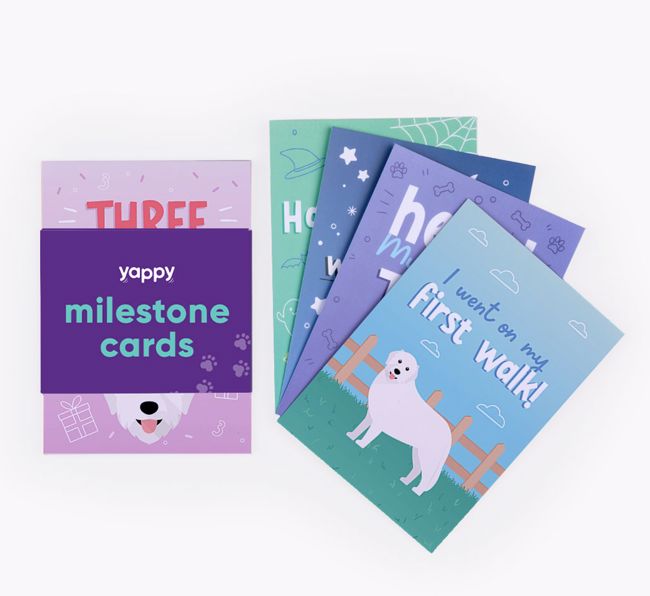 Puppy Milestone Cards: Personalised with your {breedFullName}