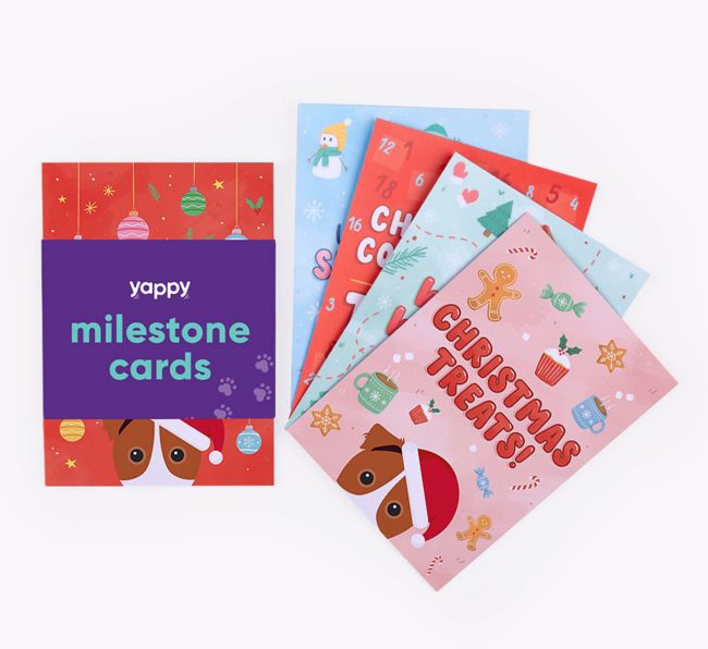 Christmas Milestone Cards: Personalised for your {breedFullName}