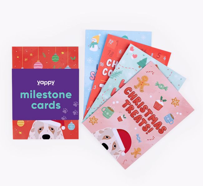 Christmas Milestone Cards: Personalised for your {breedFullName}