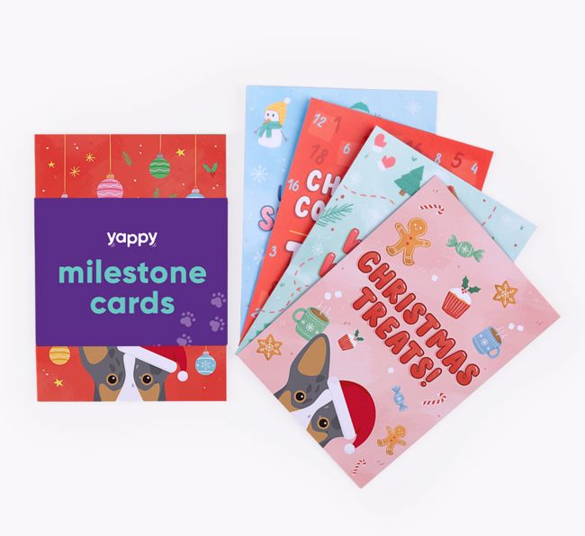 Christmas Milestone Cards: Personalised for your {breedFullName}