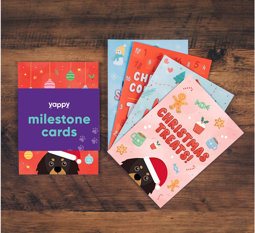 Christmas Milestone Cards: Personalised for your {breedFullName}