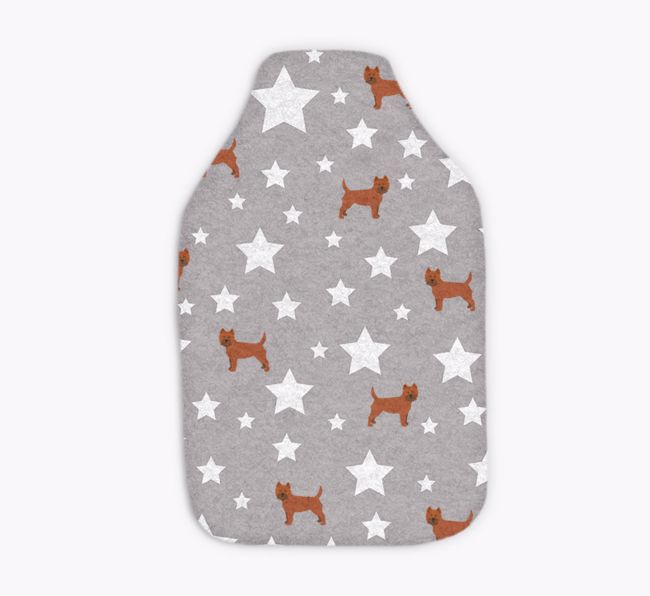 Stars: Personalized {breedFullName} Hot Water Bottle