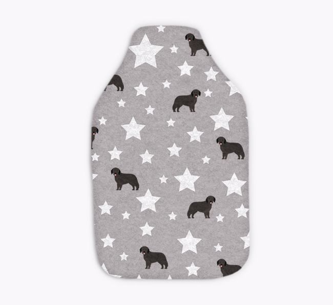 Stars: Personalized {breedFullName} Hot Water Bottle