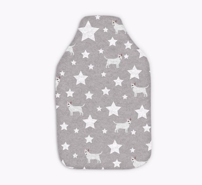 Stars: Personalized {breedFullName} Hot Water Bottle