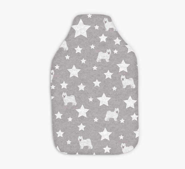 Stars: Personalised {breedFullName} Hot Water Bottle