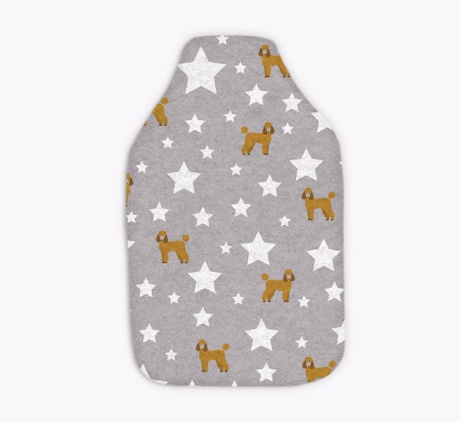 Stars: Personalised {breedFullName} Hot Water Bottle