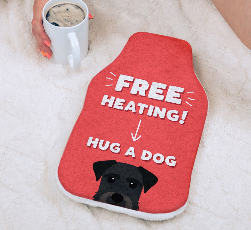 Free Heating: Personalized {breedFullName} Hot Water Bottle