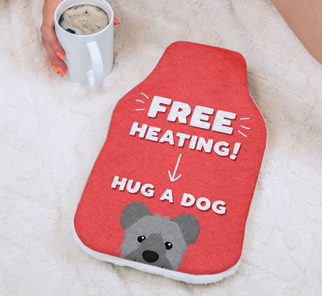 Free Heating: Personalized {breedFullName} Hot Water Bottle