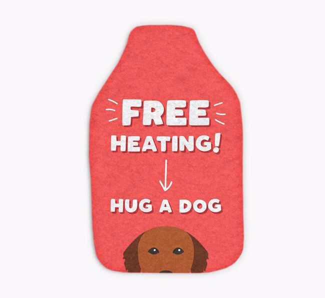 FREE Heating: Personalised {breedFullName} Hot Water Bottle