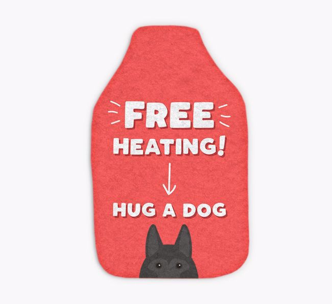 FREE Heating: Personalised {breedFullName} Hot Water Bottle