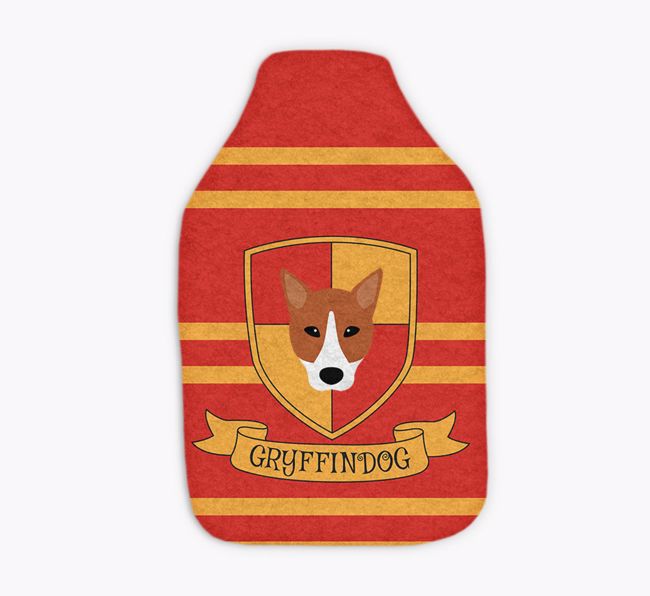 Harry Pawter: Personalised {breedFullName} Hot Water Bottle