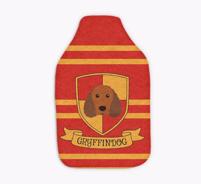 Harry Pawter: Personalized {breedFullName} Hot Water Bottle