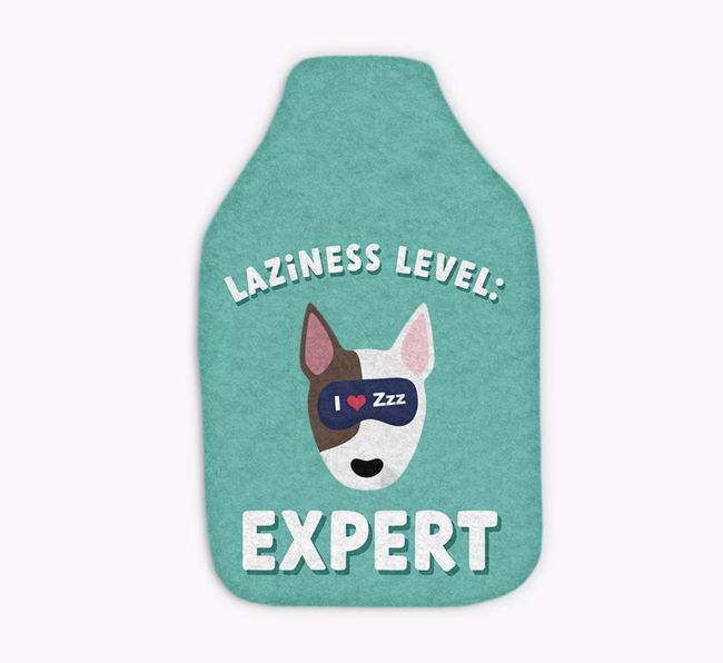 Laziness Expert: Personalised {breedFullName} Hot Water Bottle