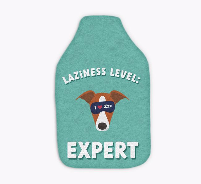 Laziness Expert: Personalized {breedFullName} Hot Water Bottle