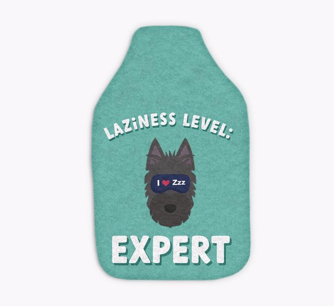 Laziness Expert: Personalised {breedFullName} Hot Water Bottle