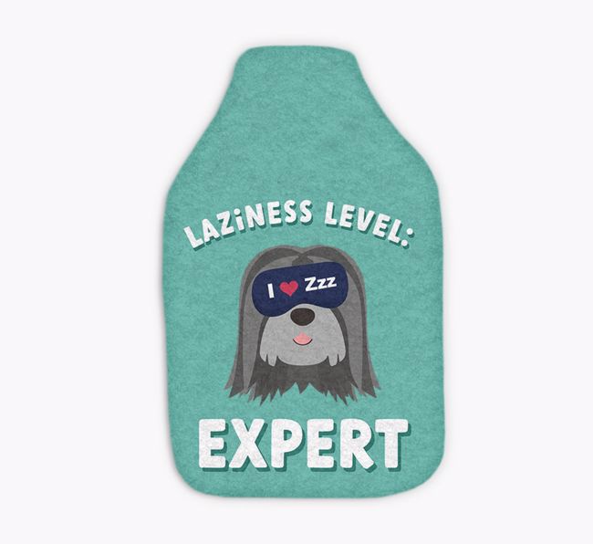 Laziness Expert: Personalized {breedFullName} Hot Water Bottle