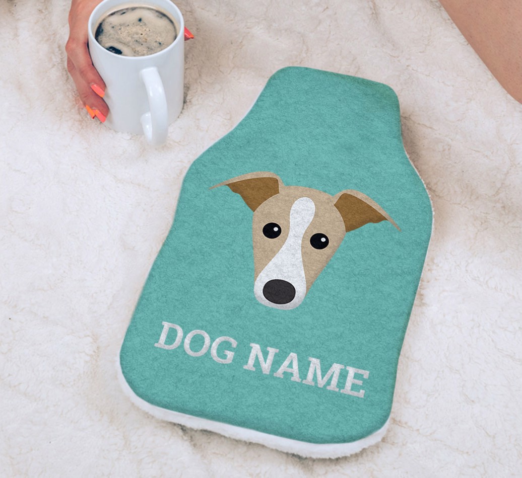 Name And Icon: Personalized {breedFullName} Hot Water Bottle